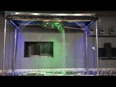 Digital water curtain