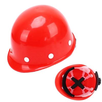 China XINJIAN construction site XINJIAN red logo electrician safety helmet custom material ABS ratchet strap suspension for construction industry for sale