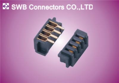 China Storage Crimp Style Female PCB Battery Connectors 5 pin 2.5mm Pitch for sale