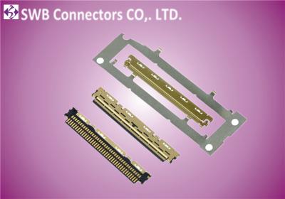 China Right / Vertical Angle FFC / FPC Connector 0.5mm Pitch For Notebook Single Row Connector for sale