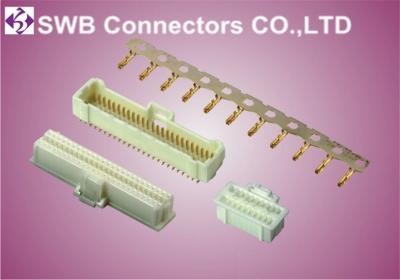 China Automotive Wire to Board Connectors , Right Angle 20 pin - 50 pin Connector 1mm for sale