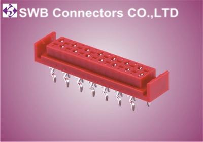 China Male Board to Board Connection , Crimp Style 1.27mm IDC Connector for sale