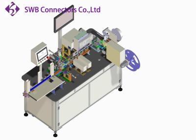 China Mylar Inspection Packaging Connector Assembly Machine 1800 Pcs / Hour for sale