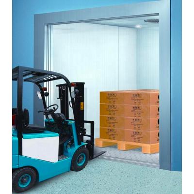 China Modern 1000 Kg ~10000 Kg Height Of Cargo / Freight Elevator Used For Factory Or Warehouse for sale