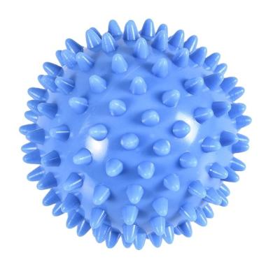 China Hot Selling Eco-Friendly Customizable Fitness Fitness Anti Burst PVC Inflatable Yoga Ball With Thorns For Body Massage for sale