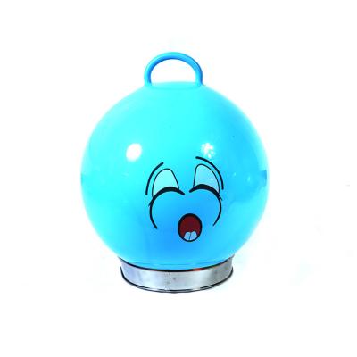 China Toy Inflatable PVC Toys Hopper Inflatable Ball With Handle Jumping Ball for sale