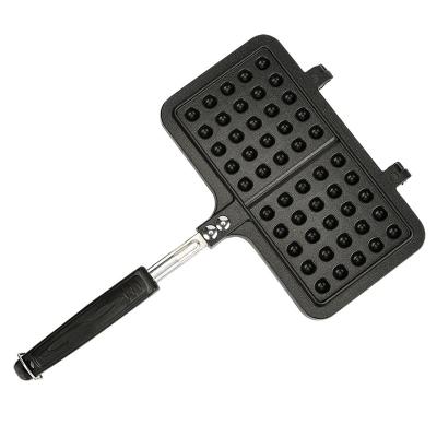 China Viable Manufacturer Nonstick Double Side Aluminum Pan Waffle Coating Electric Grill for sale