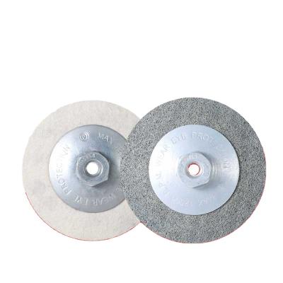 China 9p M10 Wool Nylon Fiber Polishing Polishing Wheels With Nut for sale