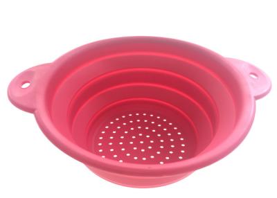 Chine Catégorie comestible, pliable, multifonctionnelle, OEM de Facotry, ensemble de panier de fuite de silicone à vendre