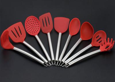 Cina La sicurezza alimentare, qualità antiaderante e premio, utensili della cucina del silicone della maniglia dell'acciaio inossidabile ha messo, 9 pc in vendita