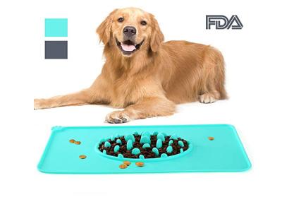 China FDA&LFGB Grade Silicone , Pet Show Eating Bowl , Slow Feeding Mat for Dogs for sale