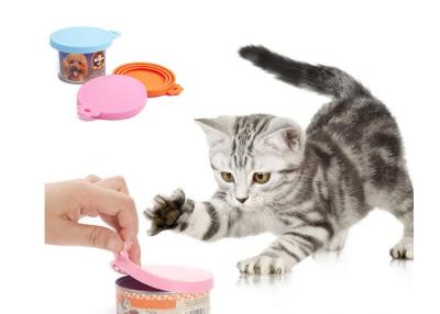 China Food Safety , Three Sizes in One , Reusable , Silicone Pet Can Cover for sale