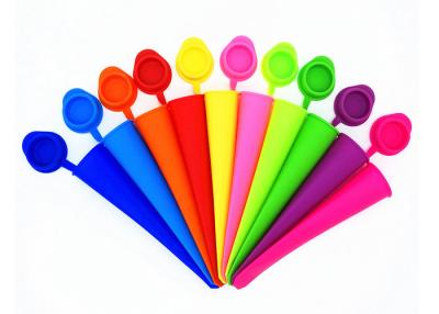 China Solo color, reutilizable, seguridad alimentaria, molde casero del polo del silicón de DIY, sistema 10pcs en venta