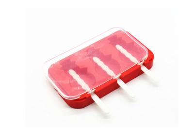 Κίνα Θερινό δώρο παιδιού, κατασκευαστής DIY Popsicle, φόρμα παγωτού σιλικόνης, μορφή χιονανθρώπων, κοιλότητα 3 προς πώληση