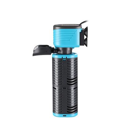 China Submersible 3in1 Aquarium Filter Internal Oxygen Submersible Water Pump For Fish Tank 25W 2000L/H Factory Supply Directly for sale