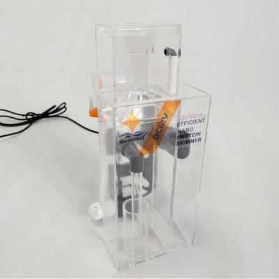 China Sustainable Factory Wholesale Saltwater Fish And Coral Reef Tank Skimmers Blow-On Protein Skimmer 5W 150L/H Factory Supply Directly for sale