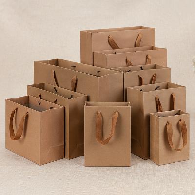 China 2022 Biodegradable Garment Extra Large Shopping Grocery Packaging Paper Bags Te koop