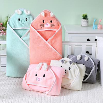 China Child Safe Towels Cotton Newborn Bath Face Set Organic A Soft Muslin 100% Blanket Sweat Hitting Cloth Baby Hooded Towel for sale