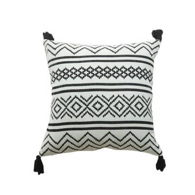 China Anti-pilling Wholesale Geometric Pillow Case Tassel Pillow Cover Sofa Pillow Cover for sale