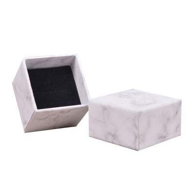 China Unique Service Recyclable Custom Marble Luxury Cardboard Printing Logo Bracelet Jewelry Boxes Packaging for sale