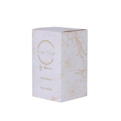 China Recycled Design CMYK Materials Free Printing Candle Paper Packaging Boxes For Candles for sale