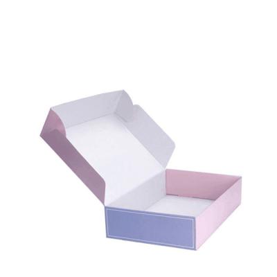 China Recyclable Wholesale Recycled Custom Logo Printed Mailer Corrugated Shipping Packaging Paper Box for sale