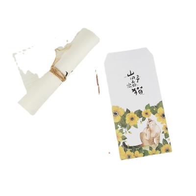 China Custom Paper Gift Envelope Custom Chinese Envelope Custom Paper White Sulfuric Acid White Chinese Envelope Retro Gift Envelope for sale