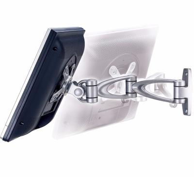 China High Quality Ergonomic Extended Aluminum Alloy Flip Out And Swiving LCD TV Wall Mount for sale