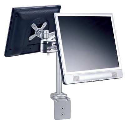 China High quality double aluminum alloy lcd monitor dual vesa desktop bracket mount stand for sale