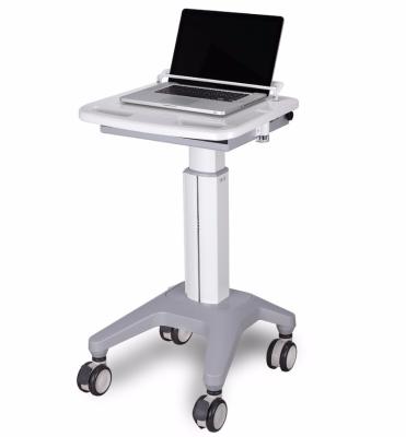 China Modern Height Adjustable Laptop Self Powered Medical Carts for sale