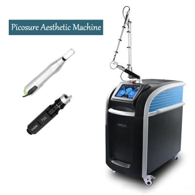 China Picosecond 1064 Nm 755nm 532nm Pico Q Switched ND YAG Laser Pico Laser Tattoo Removal Machine Price Picosecond Laser for sale