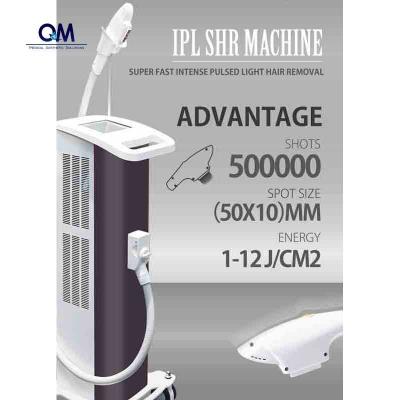 China Factory Price 2 Handle IPL Machine for Hair Removal Skin Rejuvenation Elight Super Hair Removal Machine for sale