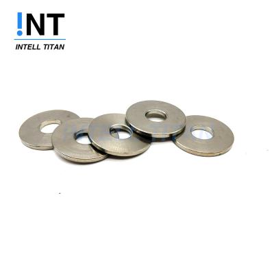 China Large Size Flat Gasket Titanium Alloy TC4 Gaskets DIN9021 M2-M50 for sale