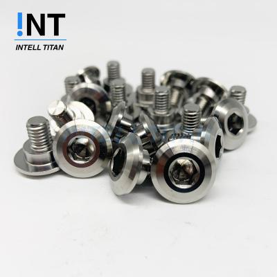 China Motobike Titanium Bolts M5 Motorcycles Titanium Brake Disc Bolt Bolt m6x25 for sale