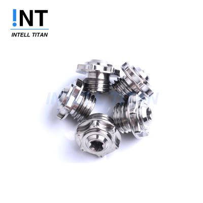 China Titanium titanium bolts non standard m20 customer made car oil pump bolt titanium alloy magnetic oil drain plug fits for Suz for sale