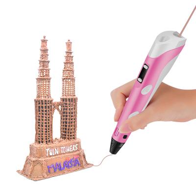 China Hotel ITenns 2021 New Comings Custom Christmas Gift Smart Toys Drawing Gift ABS/PLA Filament 3d Printing Pen For Kids for sale