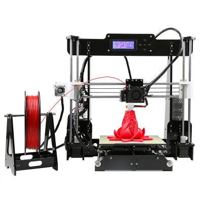 China Multifunctional hotels single spout desk used 3d printer kit, 3d printing plastic machine for sale for sale