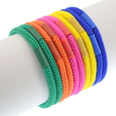 China Hair elastics Wholesale Simple Design Solid Color Girls Hair Elastics Women Hair Ties Ponytail Holders for sale