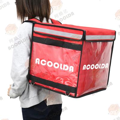 China Waterproof Uber Eats Delivery Bag Insulated Backpack Food Drinks Hot/Cold Carry Bag for sale