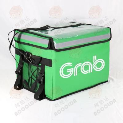 China Waterproof Wholesale Handle Insulated Food Delivery Bag Pizza Cooler Bag for sale