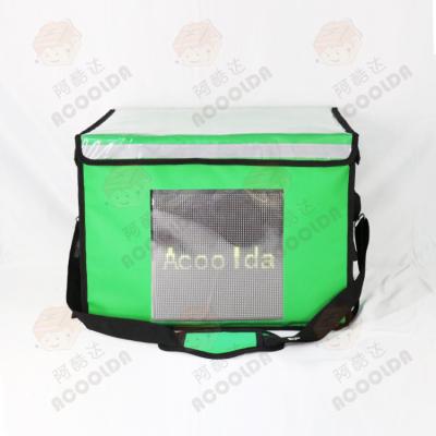 China Waterproof Wifi Smart Led Advertising Led Display Food Delivery Bag Delivery Backpack Led Screen Delivery Bag for sale