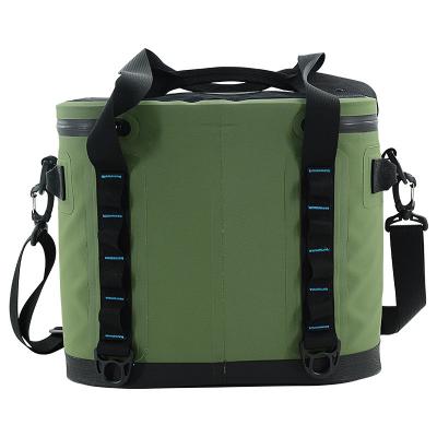 China Waterproof Collapsible Heavy Duty Stands Upright Cooler Bag Insulated Cooler Bags For Food Delivery for sale