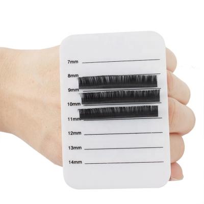 China Long Natural Acrylic Lash Pallet Makeup Tools Eyelash Organizer for sale