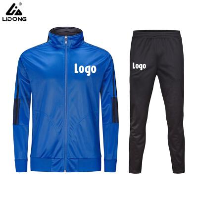 China Custom Logo Tracksuit Mens Breathable Sport Jogging Tracksuits Football Tracksuit for sale