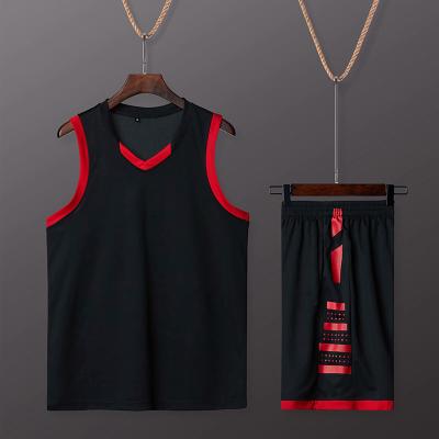 China Custom Unique Design Antibacterial Basketball Sports Wear Singlet Sublimated Uniform Set for sale