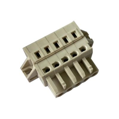 China Miniature Power Connector Spring Plug-in Spring Terminal Block Manufacturer for sale