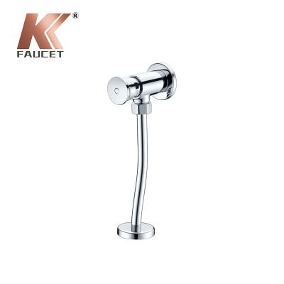 China Metered brass faucets chrome time-lapse urinal valve geberit cistern flush for sale