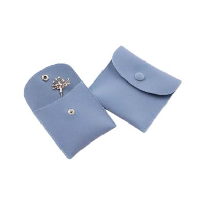 China Recyclable Wholesale Custom Luxury Velvet Gift Jewelry Packaging Bag for sale