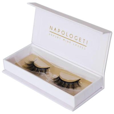 China Custom Recycled Logo Lash Cases Eyelash Packaging Box Materials Custom Eyelash Box for sale