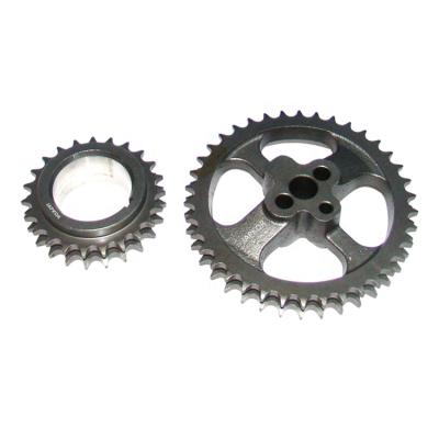 China Set stars Euro-3, 6.35 mm gazelle double-row timing gear lower chain (for ZMZ-406, 405, 409 engines) for sale